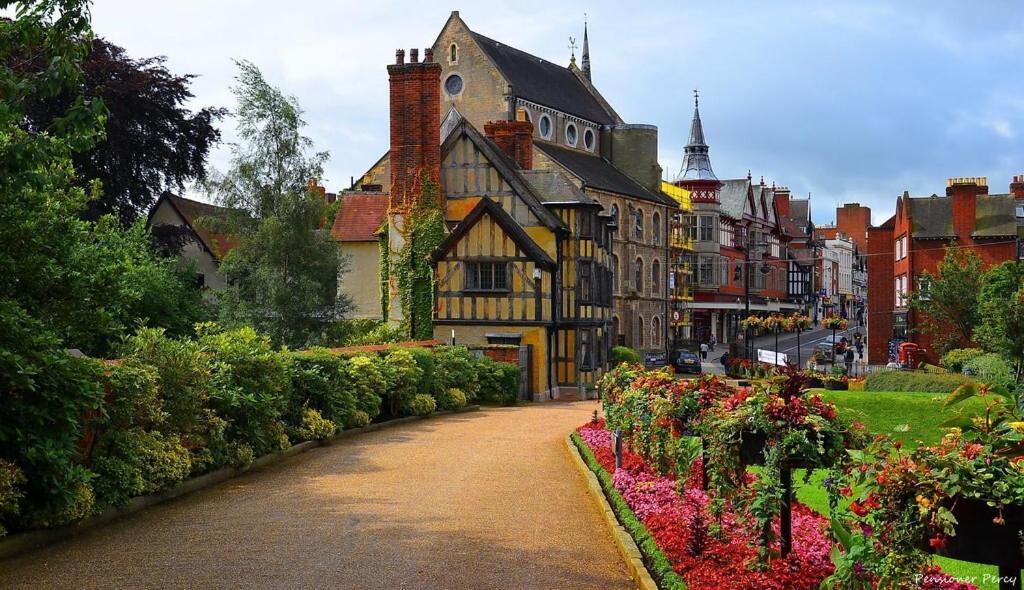 Shrewsbury Georgian Town House - Hills Lane别墅 外观 照片